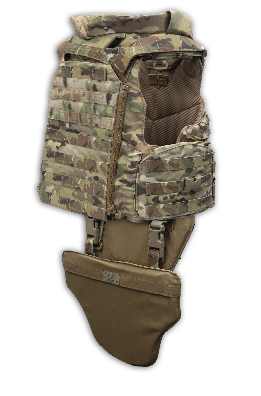 Female EPIC carrier, back three-quarter view