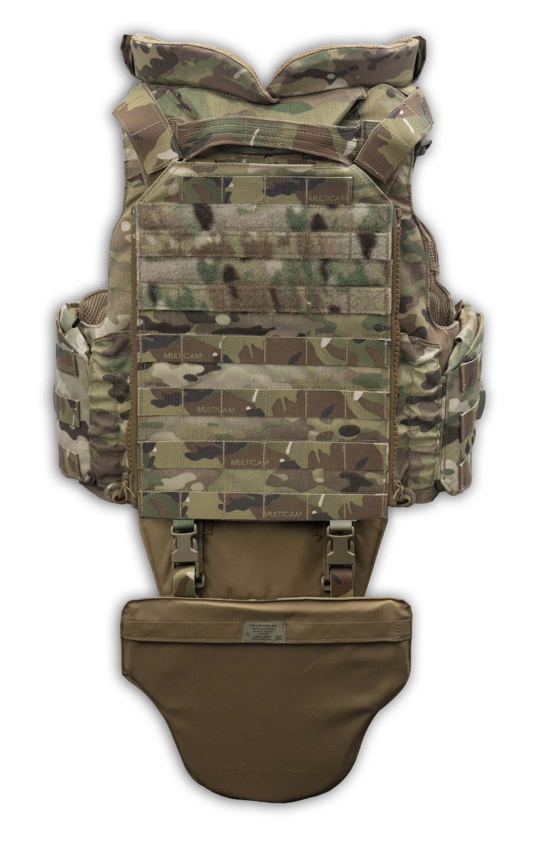 Female EPIC carrier, back view
