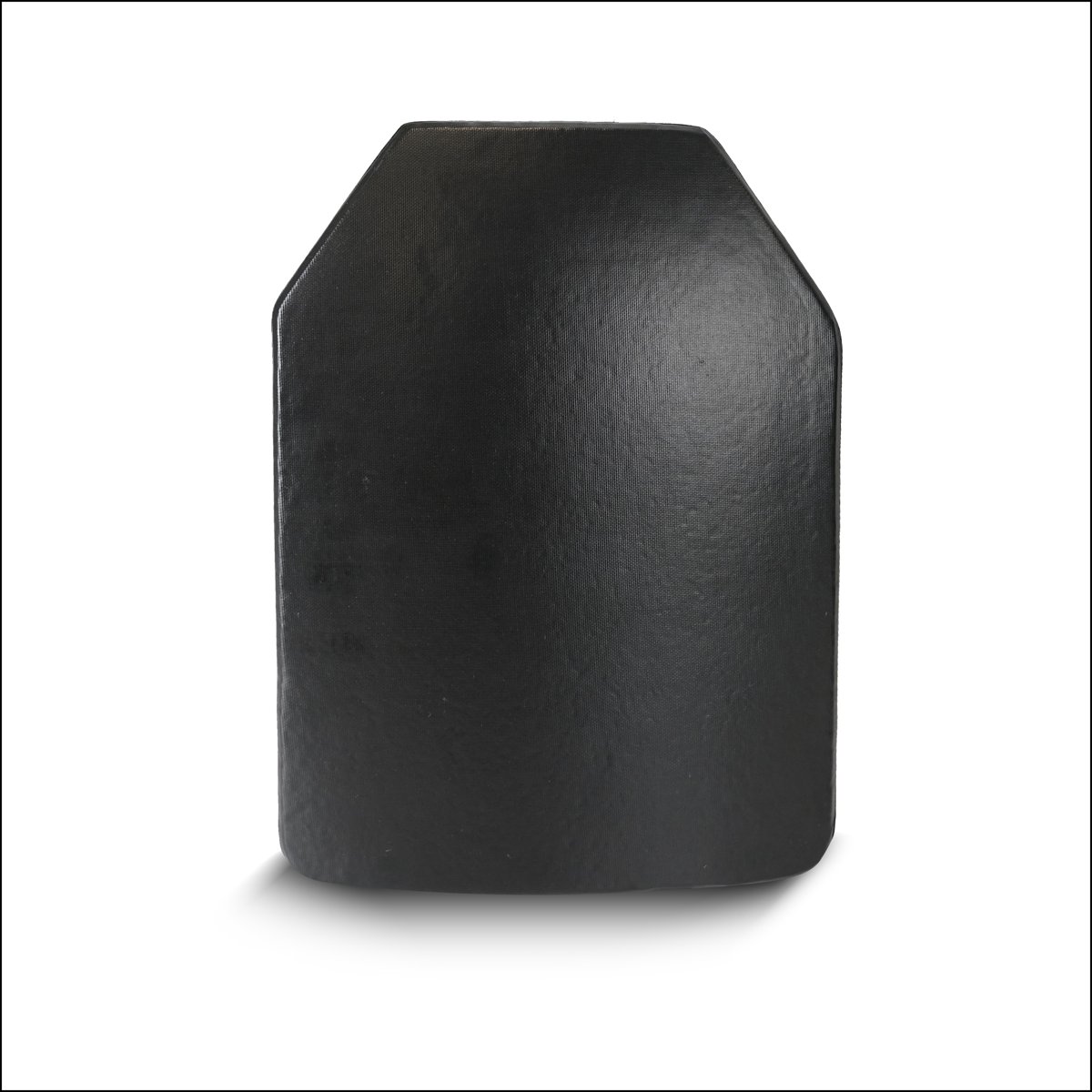 Level IV multi-curve hard armour plate
